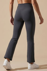 Zelocity Quick Dry Yoga & Training Flare Pant - Light Grey — thumbnail 3